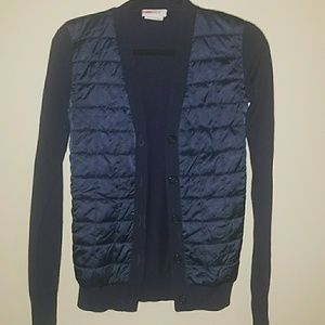 Prada puffer cardigan
